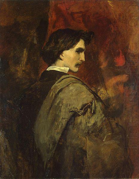 Anselm Feuerbach Self-portrait china oil painting image